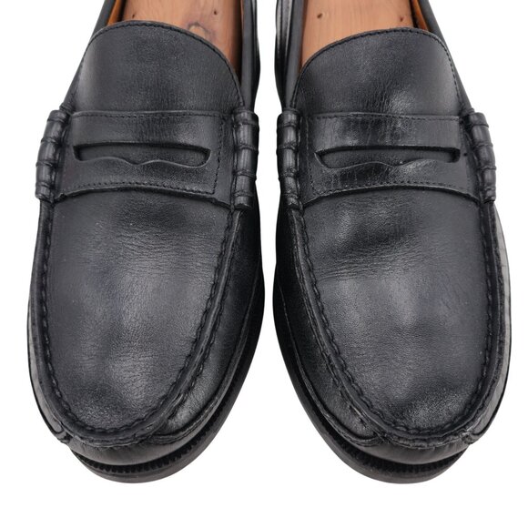 Mephisto Cap Vert Air Relax Mens size 6.5 Black Dress Casual Shoes Penny Loafers - Picture 9 of 10